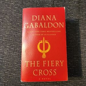 Diana Gabadon The Fiery Cross Novel Outlander Paperback Book
